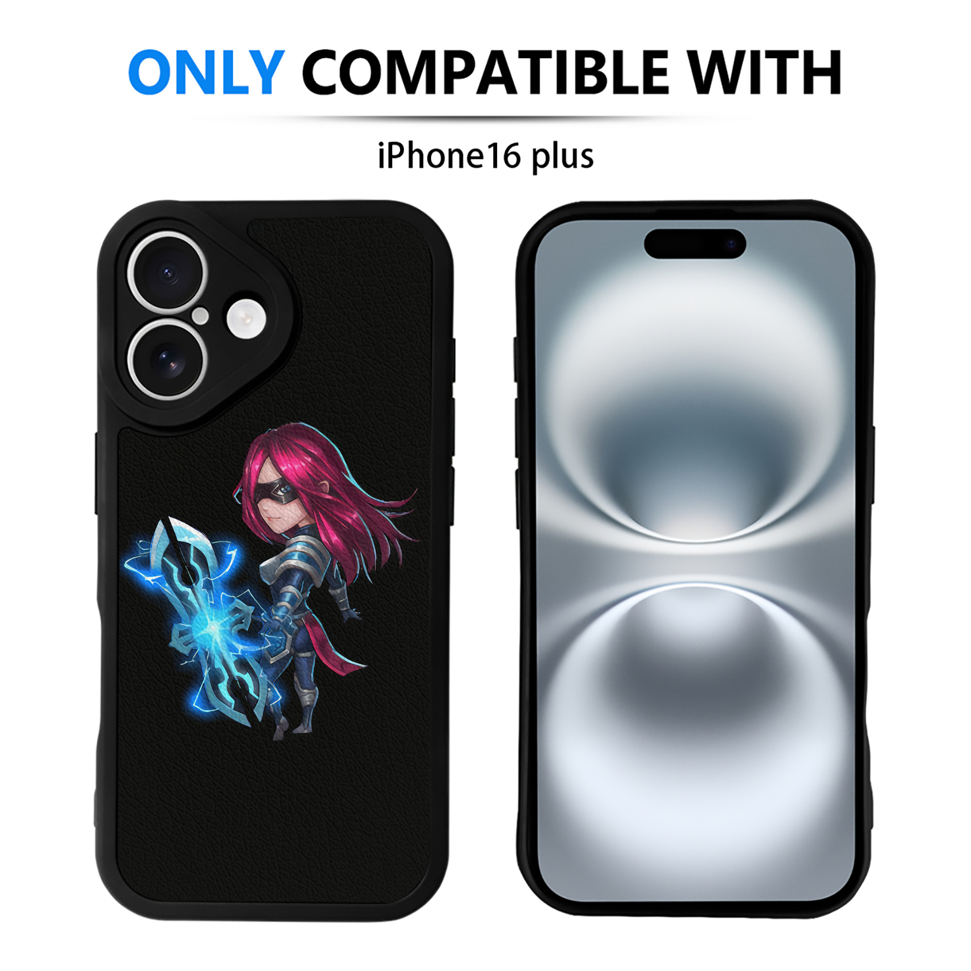 リーグ・オブ・レジェンド League of Legends LOL 【iPhone 16シリーズ対応】シリコンスマホケース（レザー調） 材質：シリコン